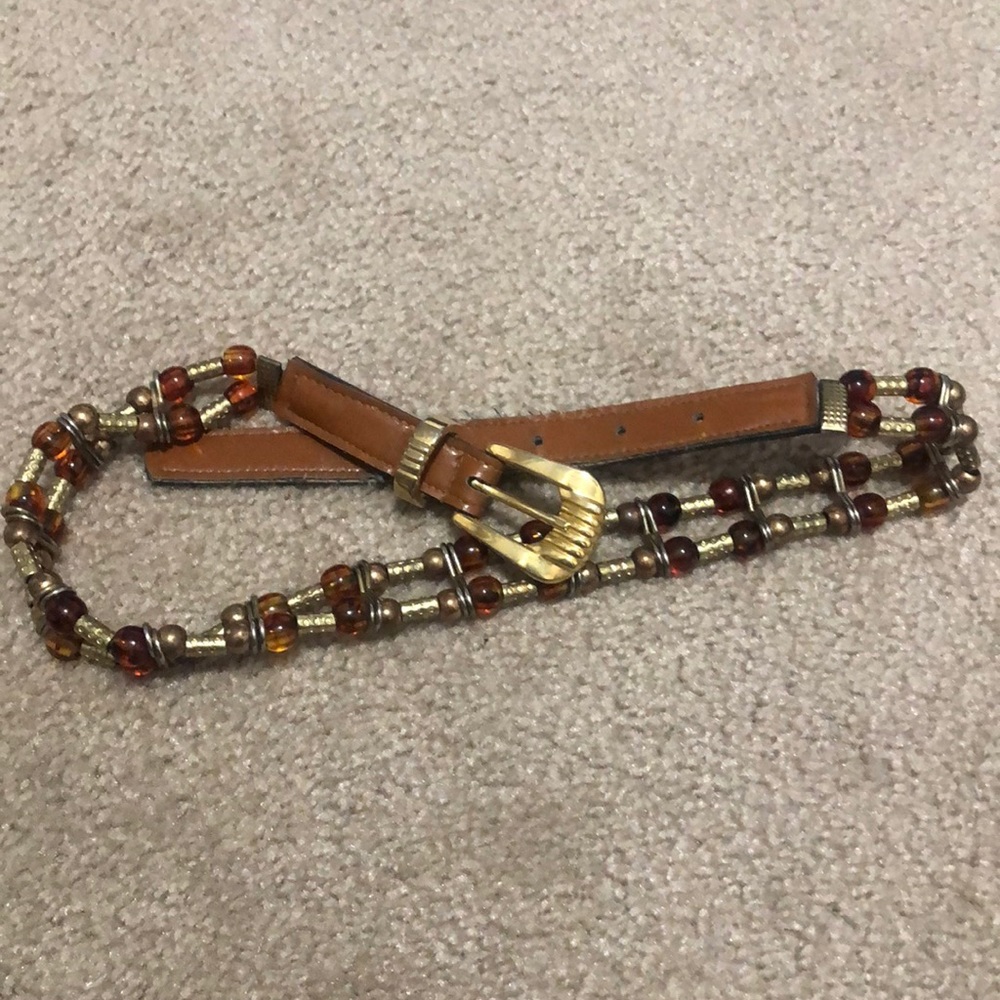 Beaded belt